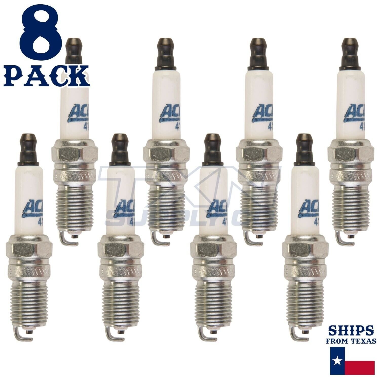 8 Pack ACDelco Double Platinum Spark Plugs 1999 for Cadillac Escalade 5.7L