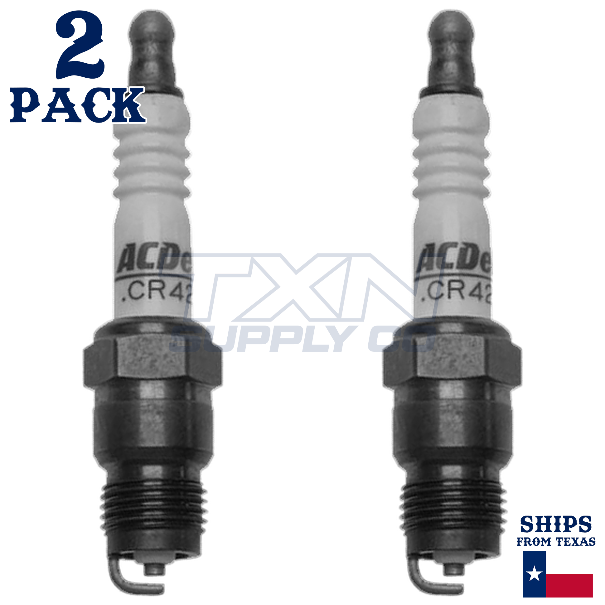 ACDelco CR42TS Spark Plugs 2 Pack