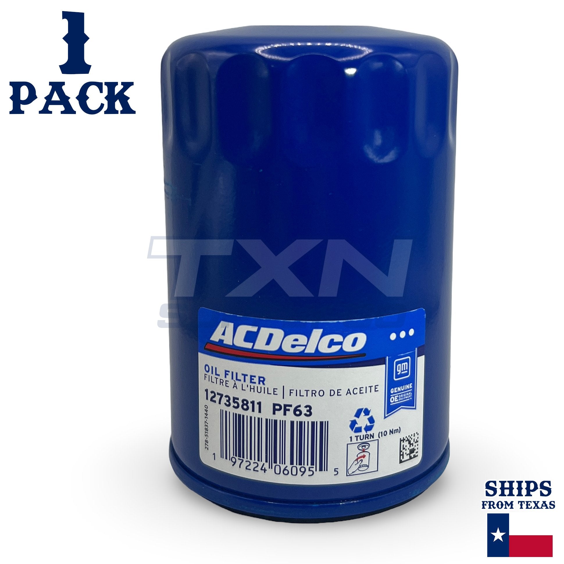 ÐÐ¡DÐµÐÑÐ¾ PF63 PF63F GÐ Engine Oil Filter 12735811 - 1 Pack