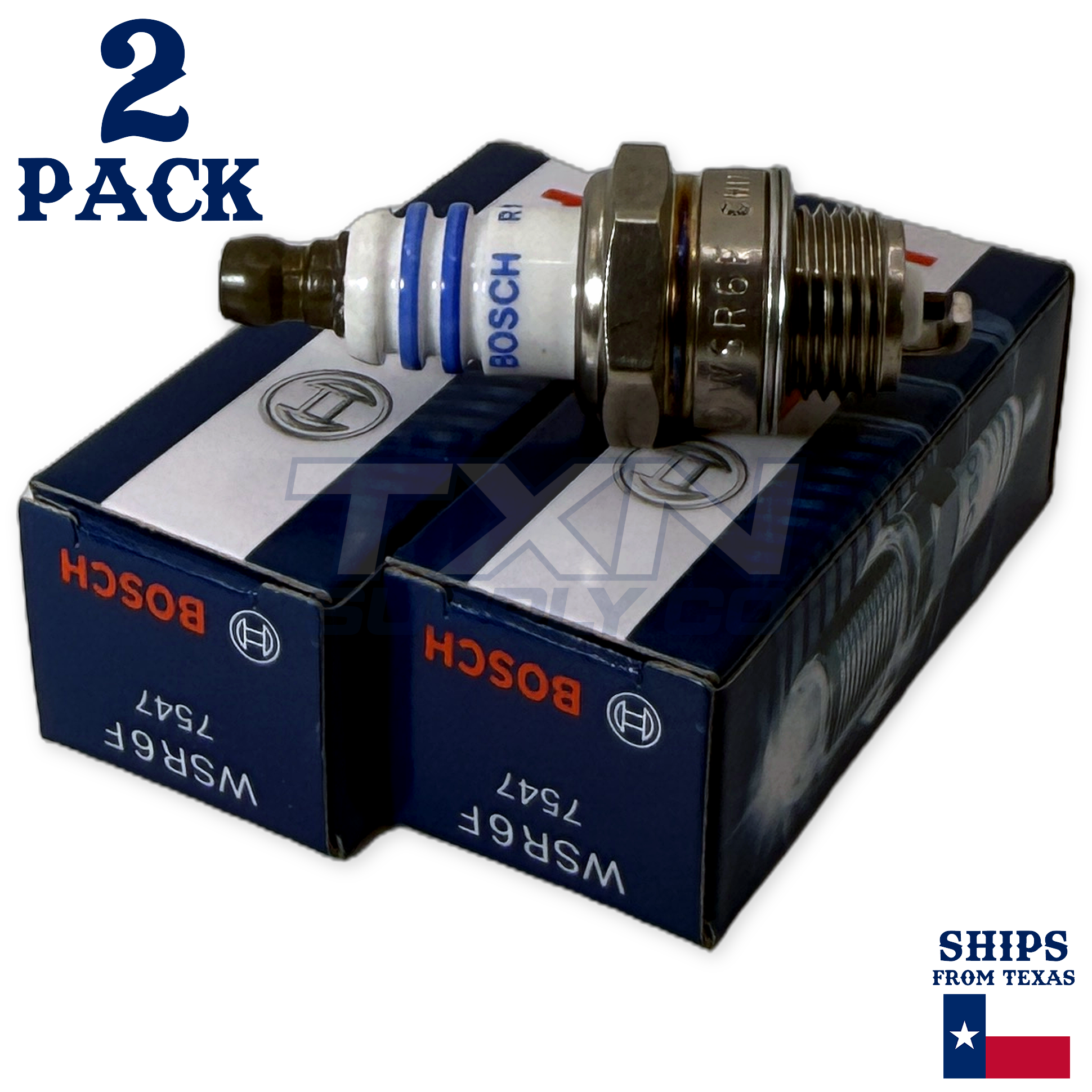 2 Pack Bosch Spark Plug - For MS 230 Stihl Chainsaw