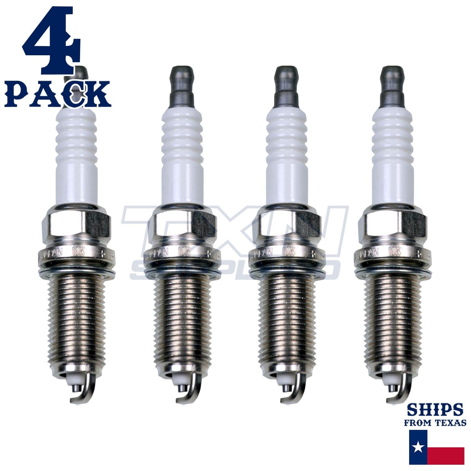 4 Pack Denso 3381 U-Groove Spark PlugsÂ K20HR-U11