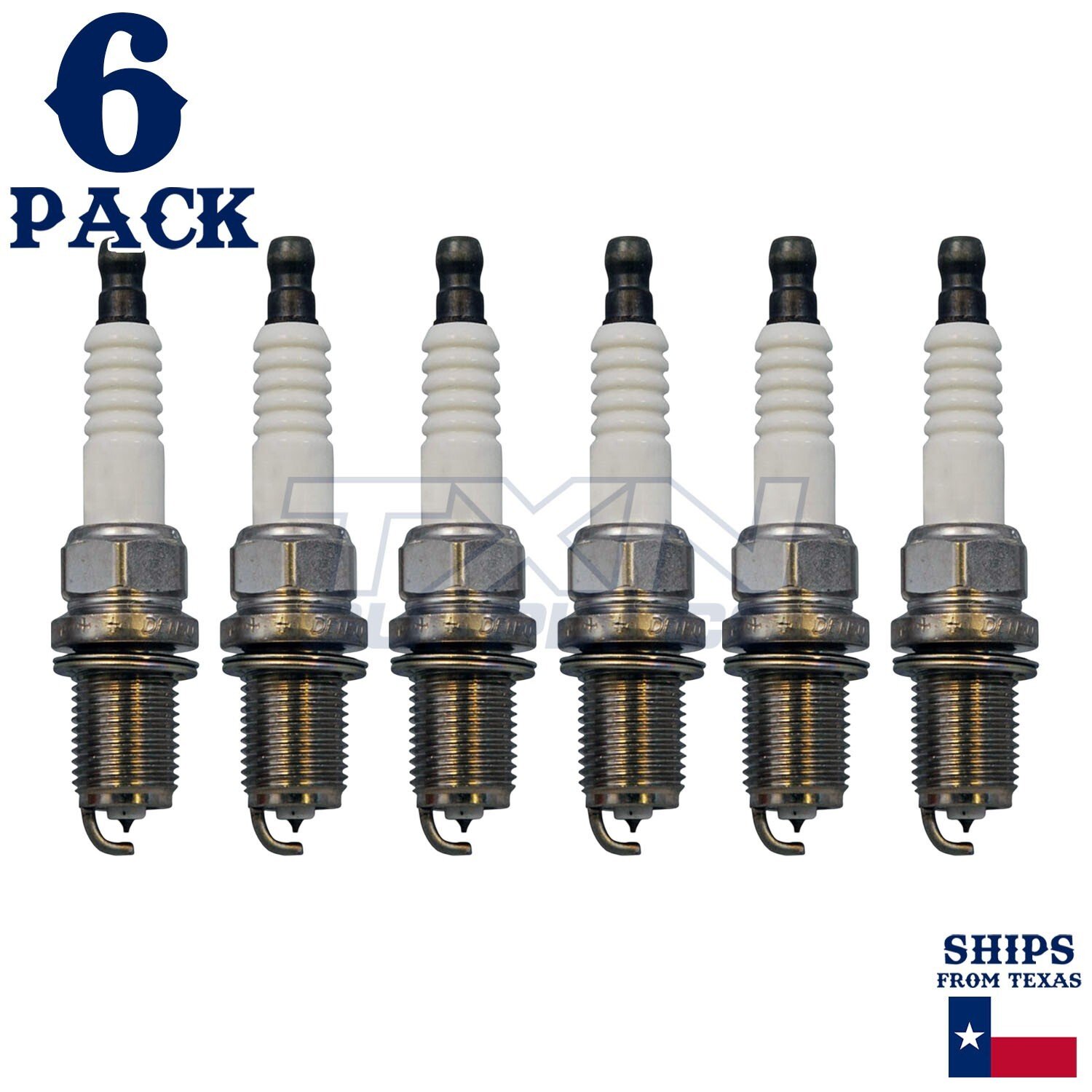 6 Pack Denso 3412 Iridium Long Life Spark PlugsÂ SK16PR-E11
