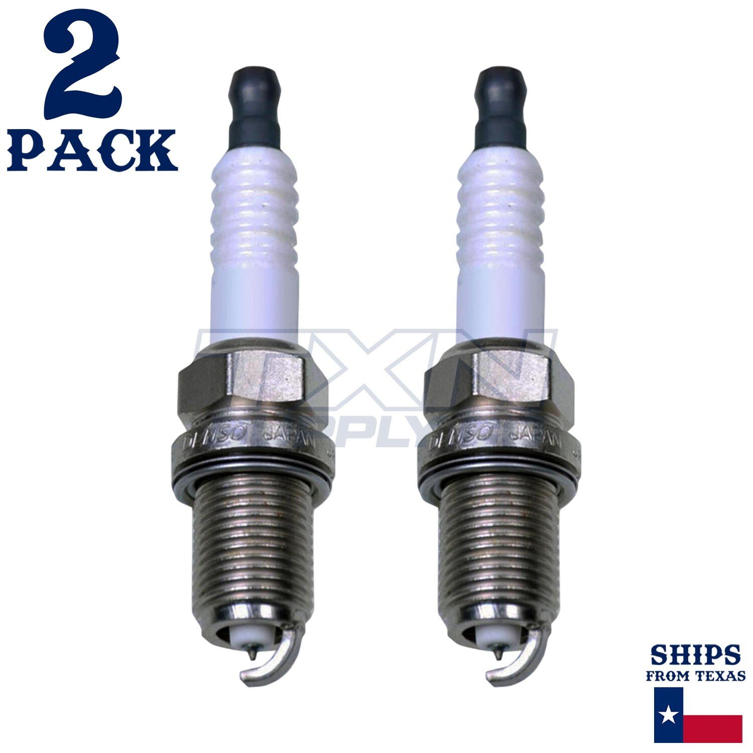 2 Pack Denso 3419 Iridium Long Life Spark PlugsÂ SK22PR-M11S