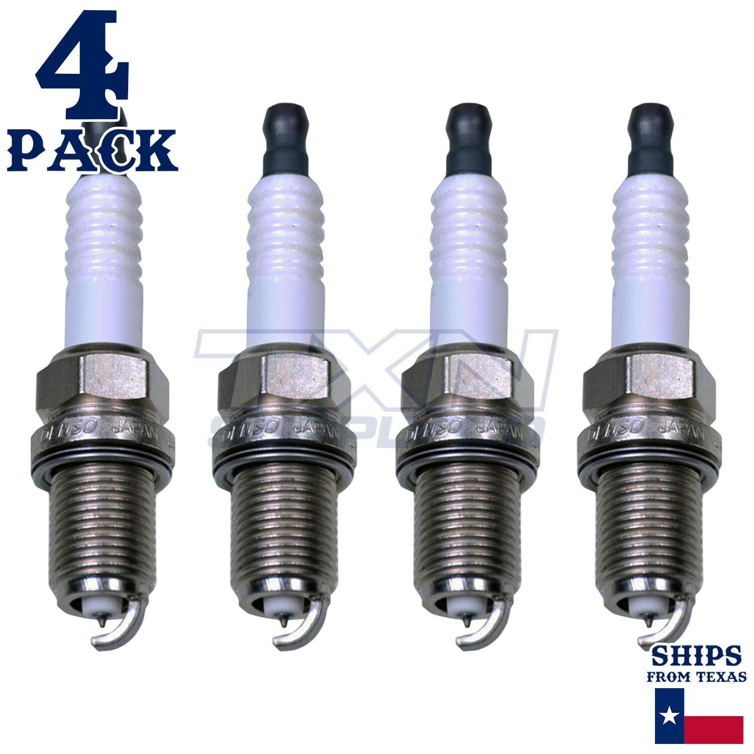 4 Pack Denso 3419 Iridium Long Life Spark PlugsÂ SK22PR-M11S