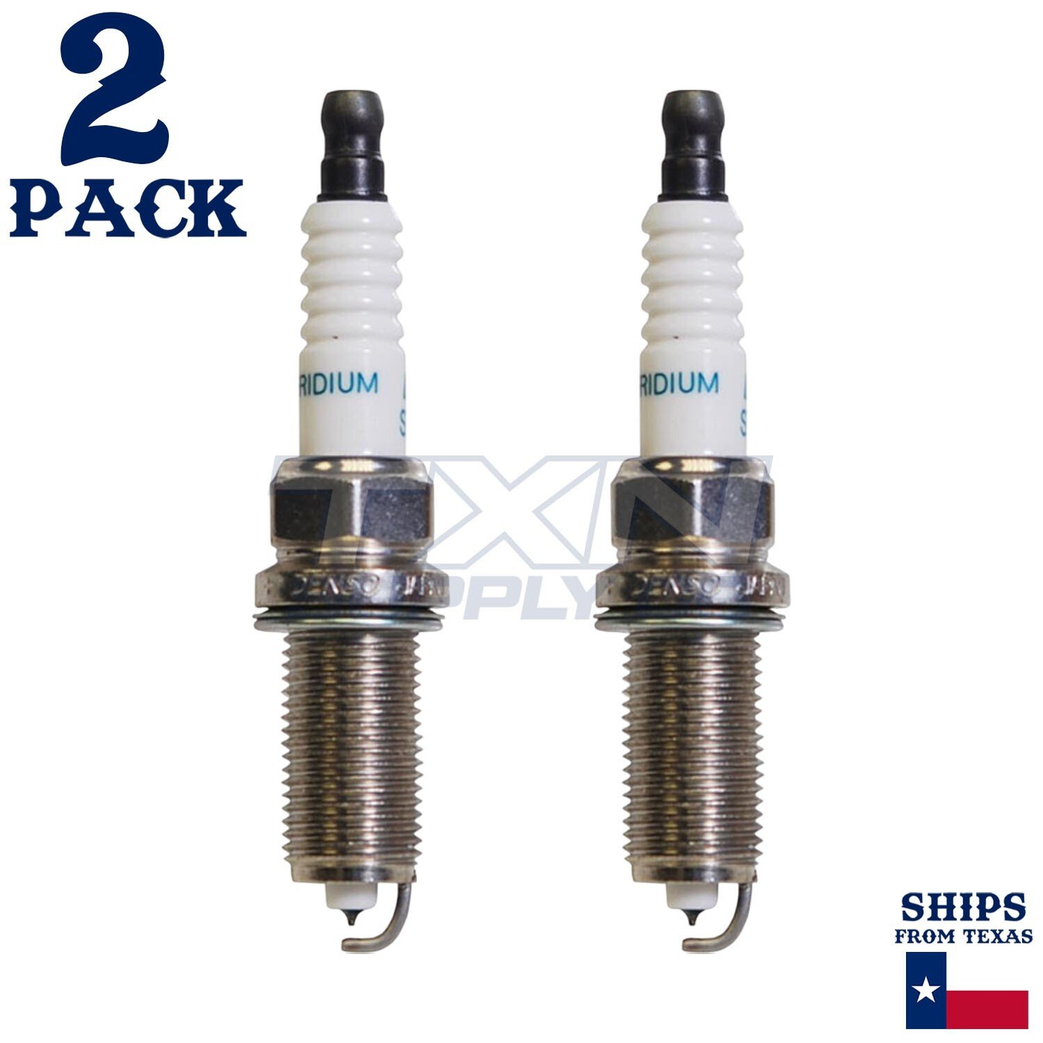 2 Pack Denso 3421 Iridium Long Life Spark PlugsÂ SK20HR11