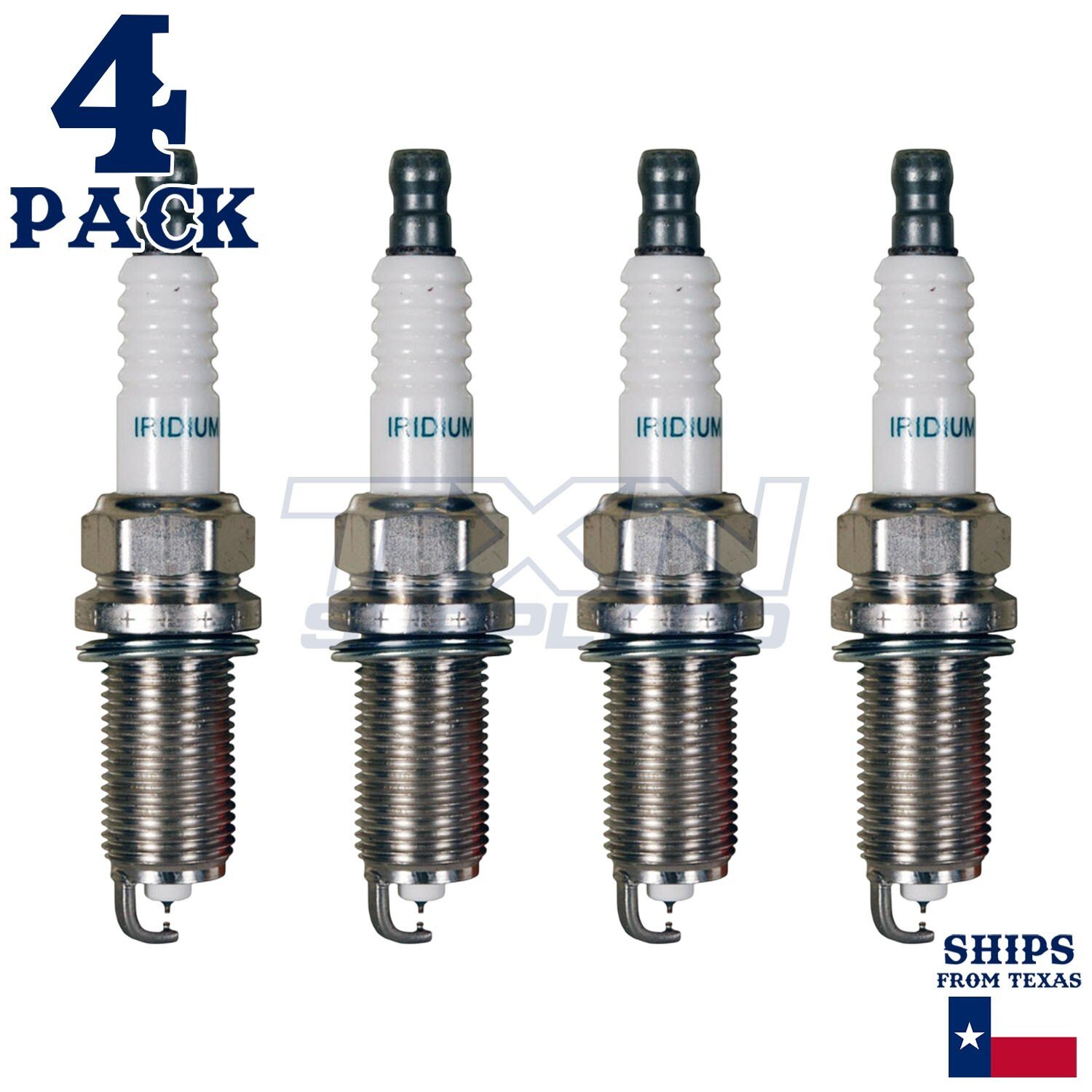 4 Pack Denso 3426 Iridium Long Life Spark PlugsÂ FK20HR11