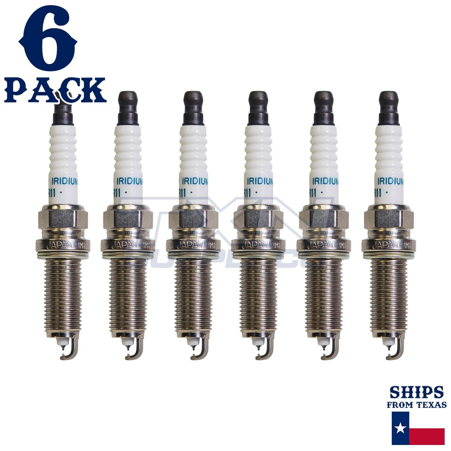 6 Pack Denso 3439 Iridium Long Life Spark PlugsÂ FXE20HR11