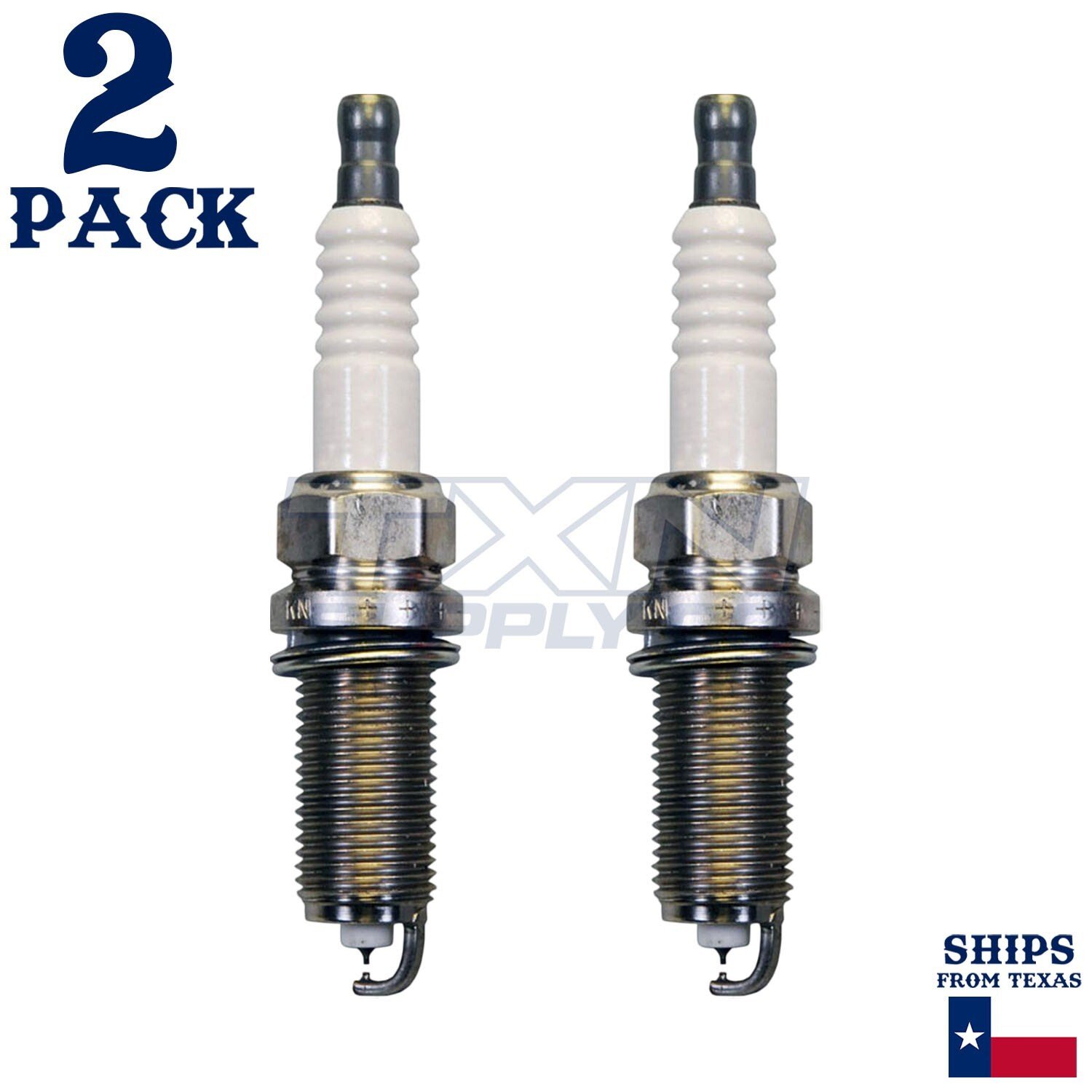 2 Pack Denso 3484 Iridium Long Life Spark PlugsÂ FK16HR-A8