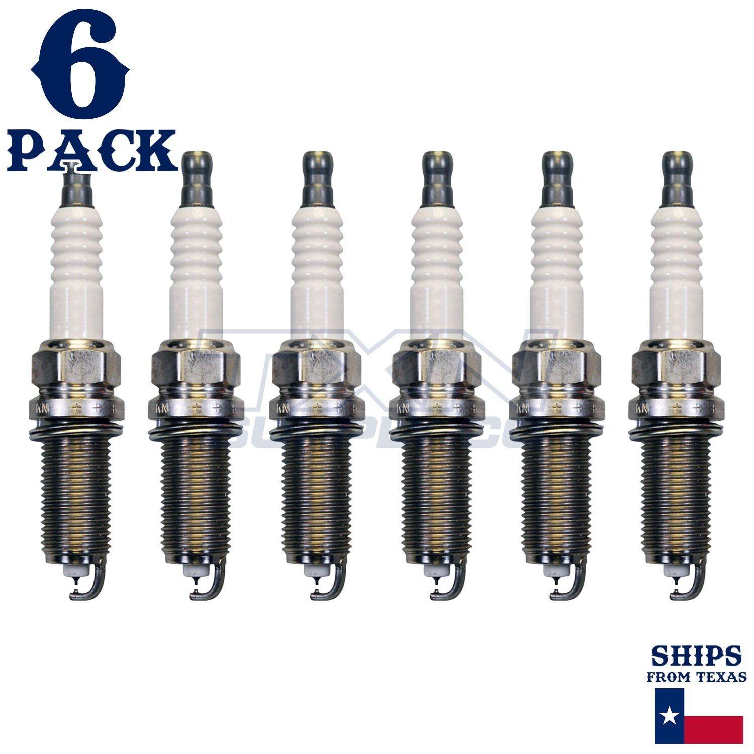 6 Pack Denso 3484 Iridium Long Life Spark PlugsÂ FK16HR-A8