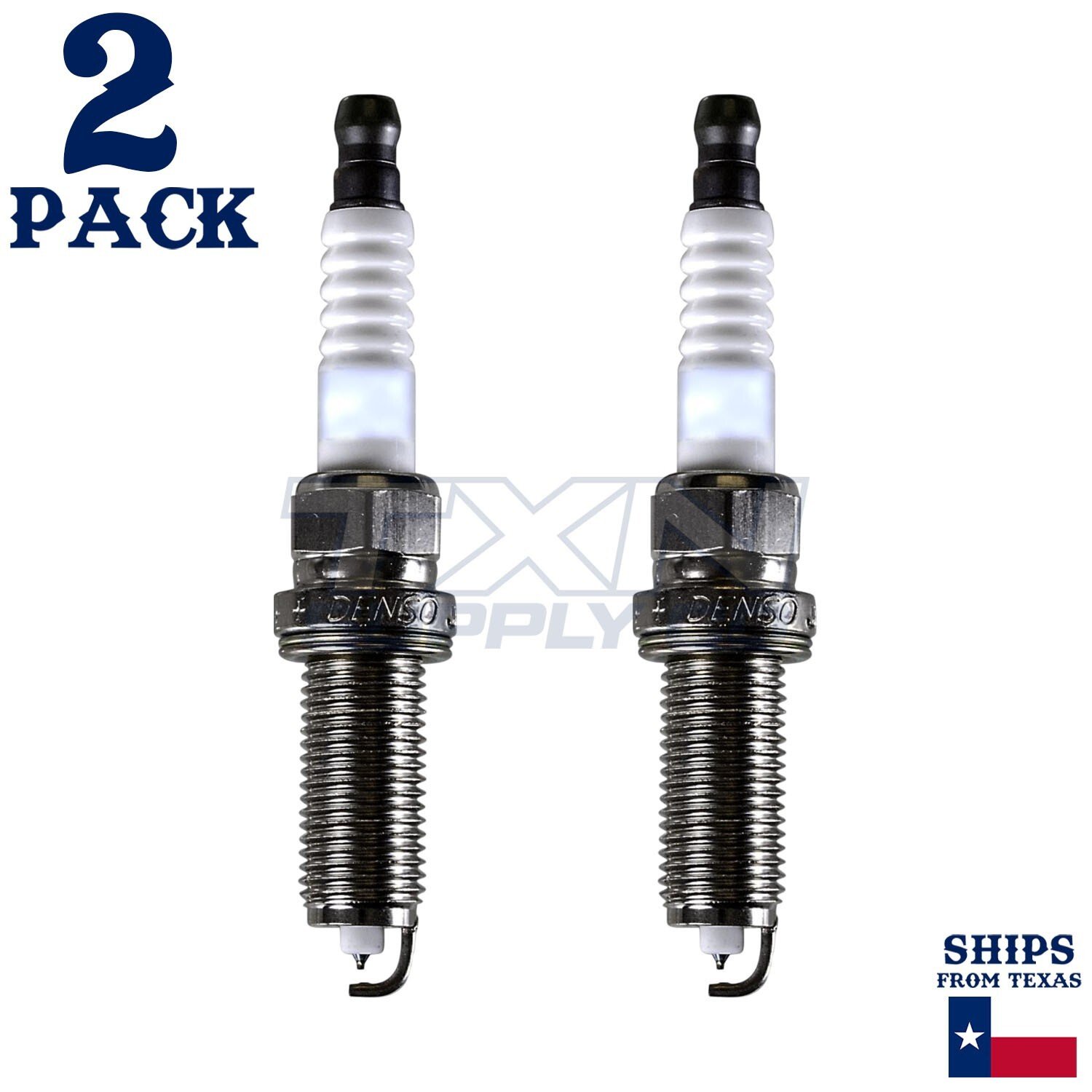 2 Pack Denso 3499 Iridium Long Life Spark PlugsÂ SC16HR11