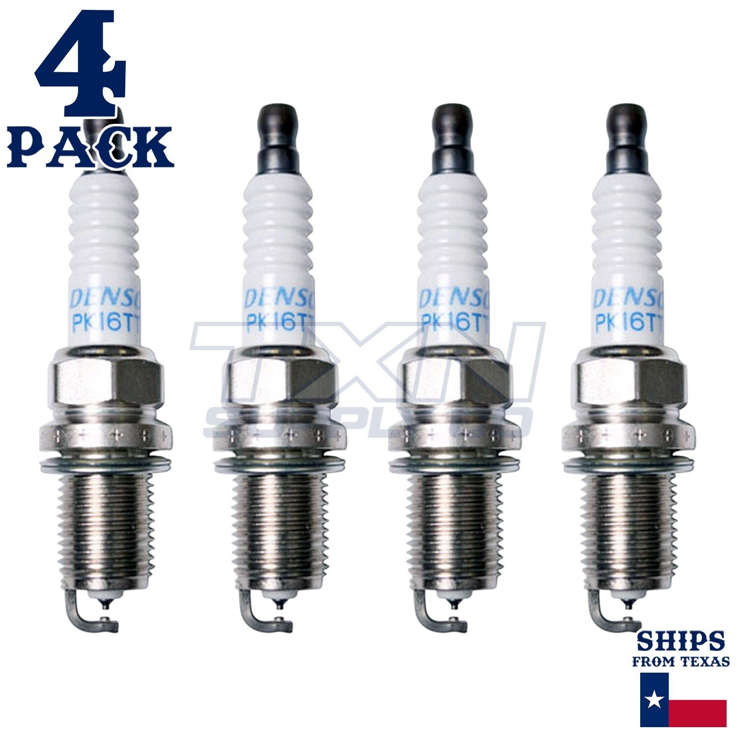 4 Pack Denso 4503 Platinum TT Spark PlugsÂ PK16TT