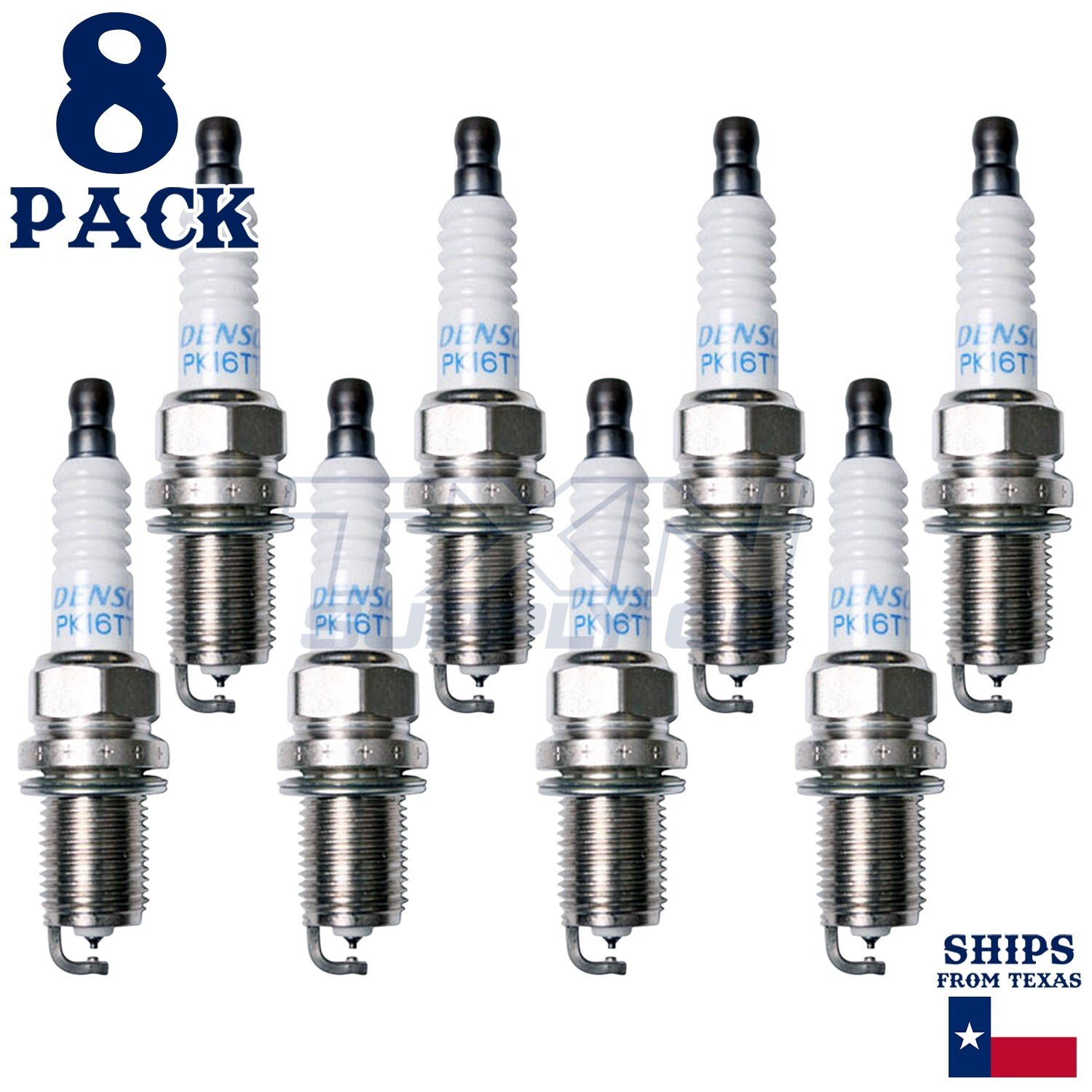 8 Pack Denso 4503 Platinum TT Spark PlugsÂ PK16TT