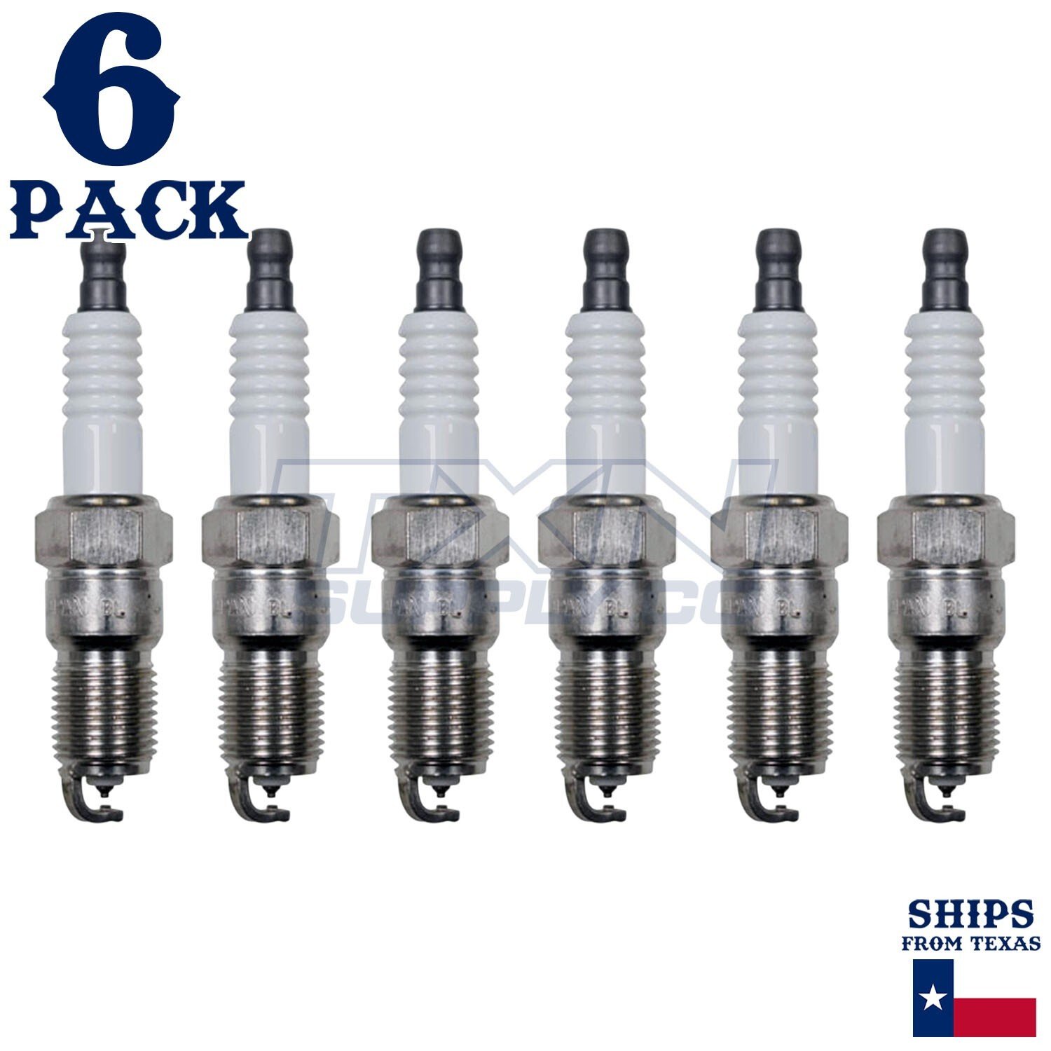 6 Pack Denso 4511 Platinum TT Spark PlugsÂ PT16TT