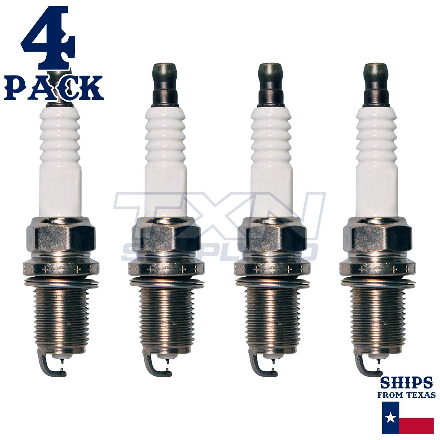 4 Pack Denso 4706 Iridium TT Spark PlugsÂ IQ16TT