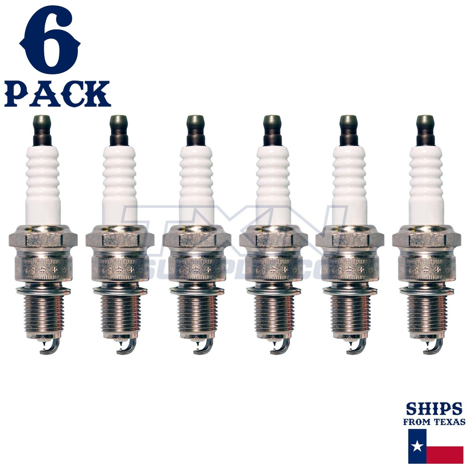 6 Pack Denso 4709 Iridium TT Spark PlugsÂ IW20TT