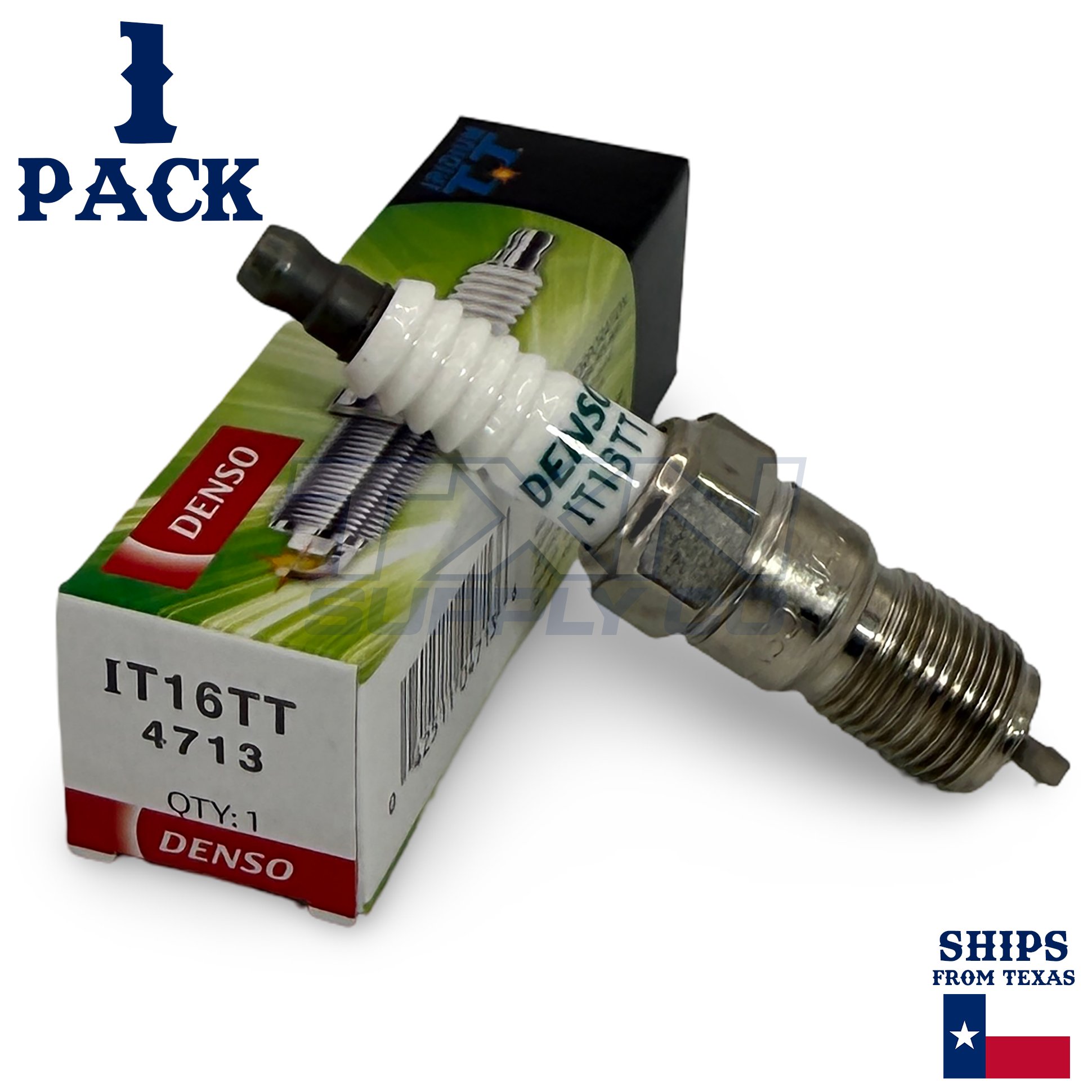 1 Pack Denso 4713 Iridium TT Spark PlugÂ IT16TT
