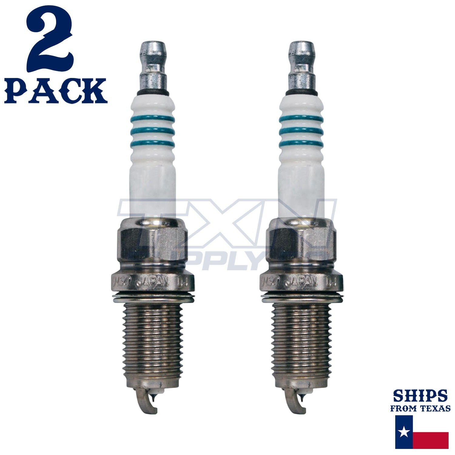 2 Pack Denso 5303 Iridium Power Spark PlugsÂ IK16