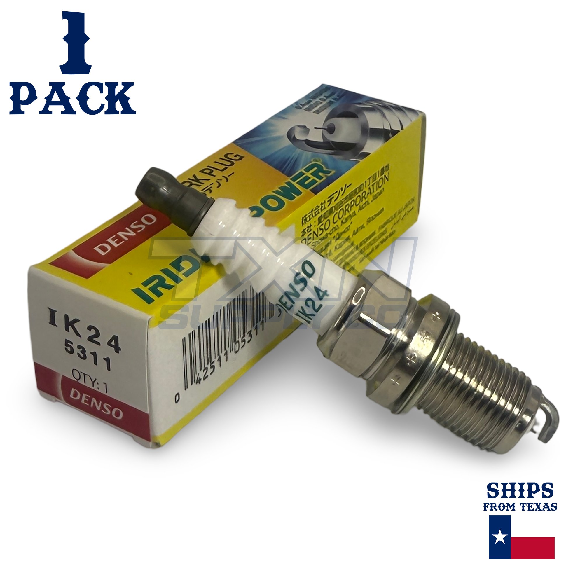 1 Pack Denso 5311 Iridium Power Spark PlugÂ IK24