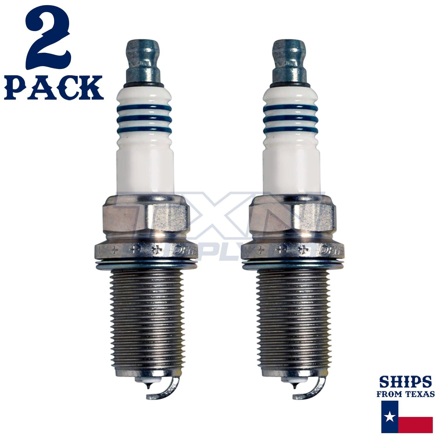 2 Pack Denso 5344 Iridium Power Spark PlugsÂ IKH20