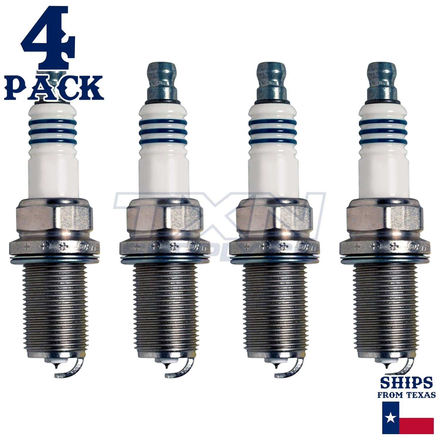 4 Pack Denso 5344 Iridium Power Spark PlugsÂ IKH20