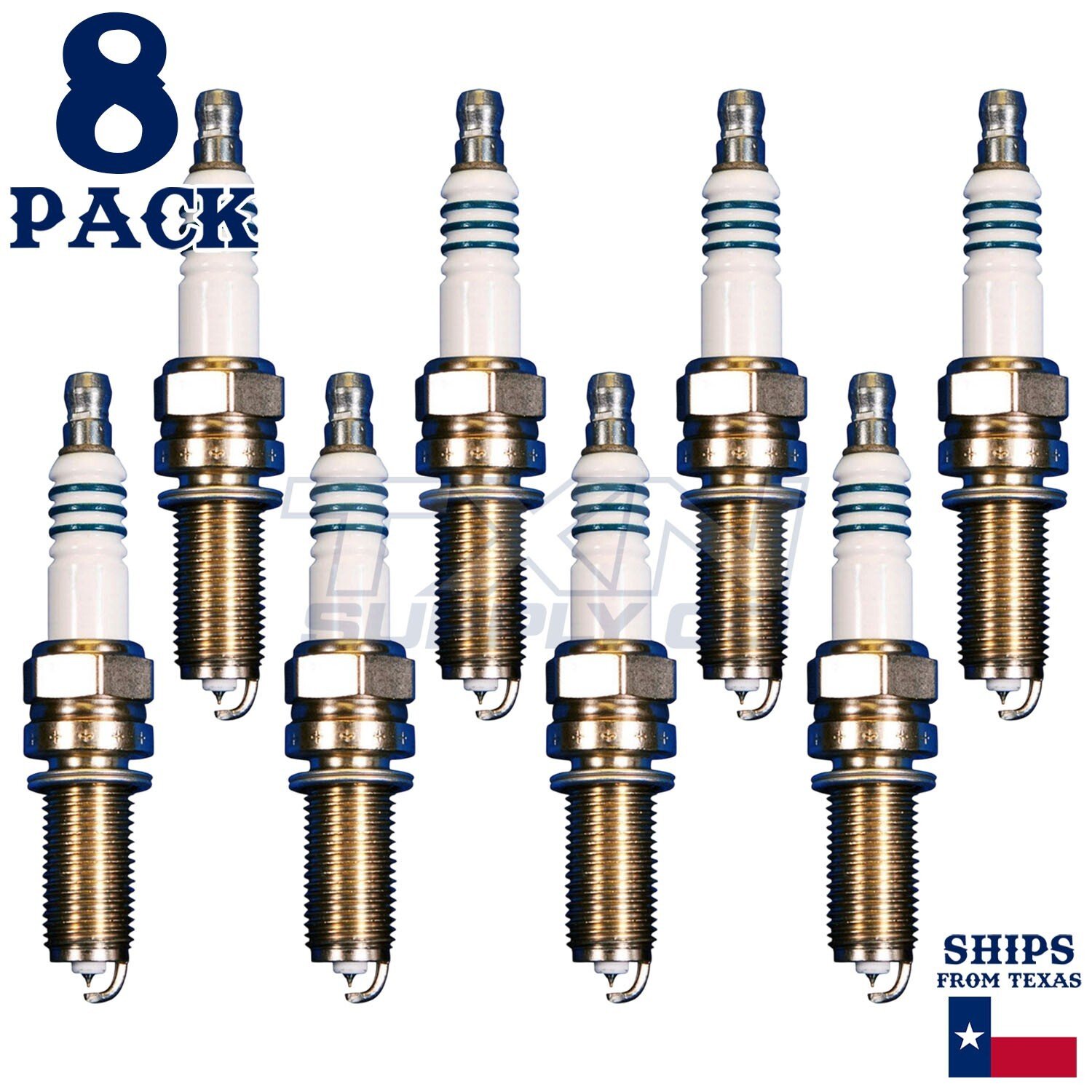 8 Pack Denso 5353 Iridium Power Spark PlugsÂ IXUH22