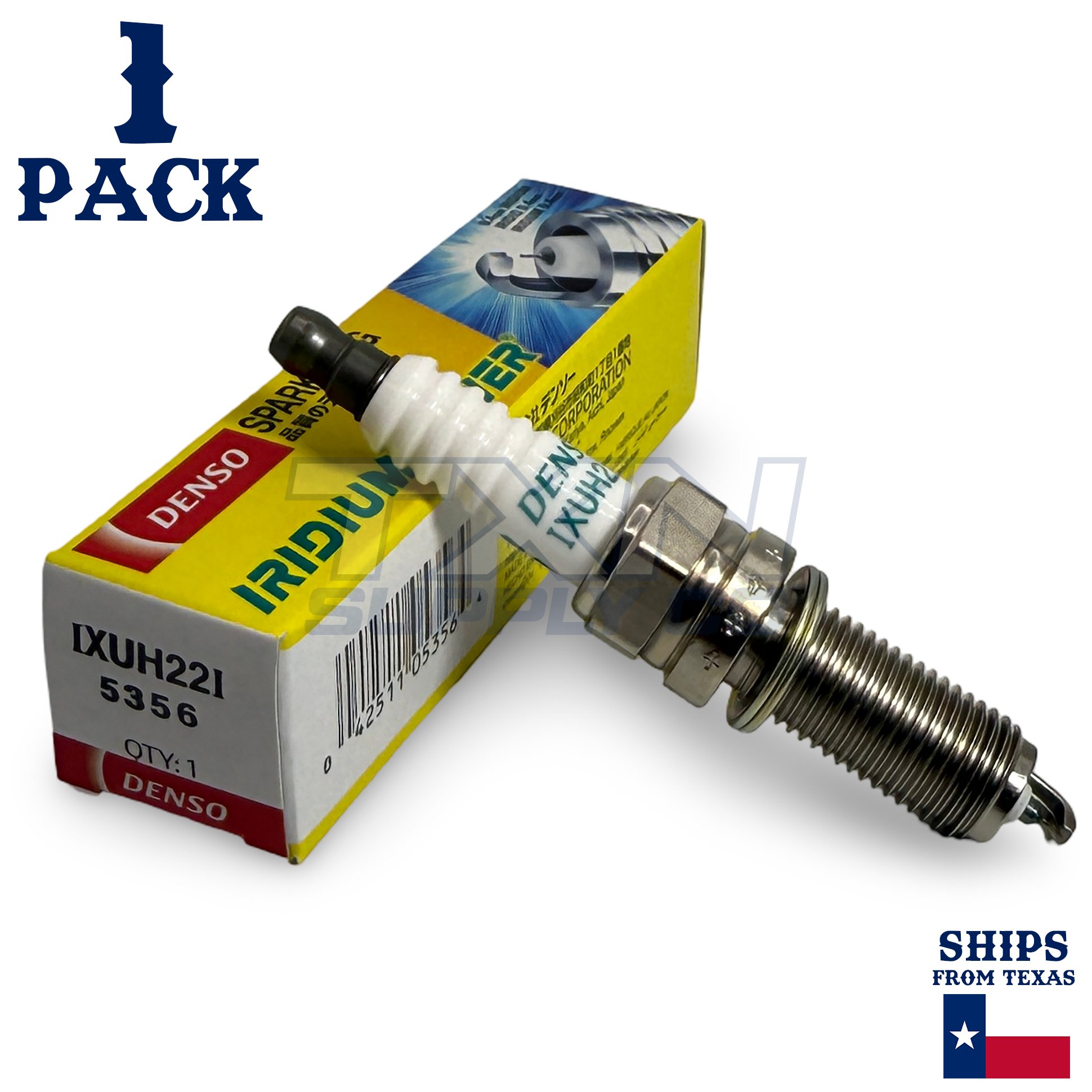 1 Pack Denso 5356 Iridium Power Spark PlugÂ IXUH22I
