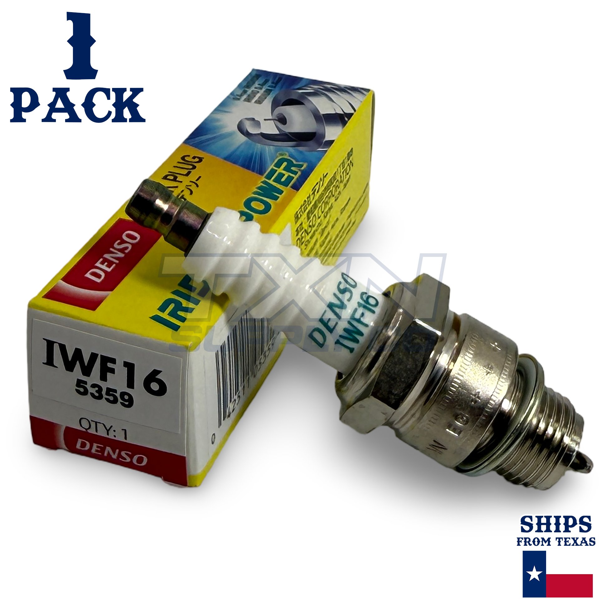 1 Pack Denso 5359 Iridium Power Spark Plug IWF16
