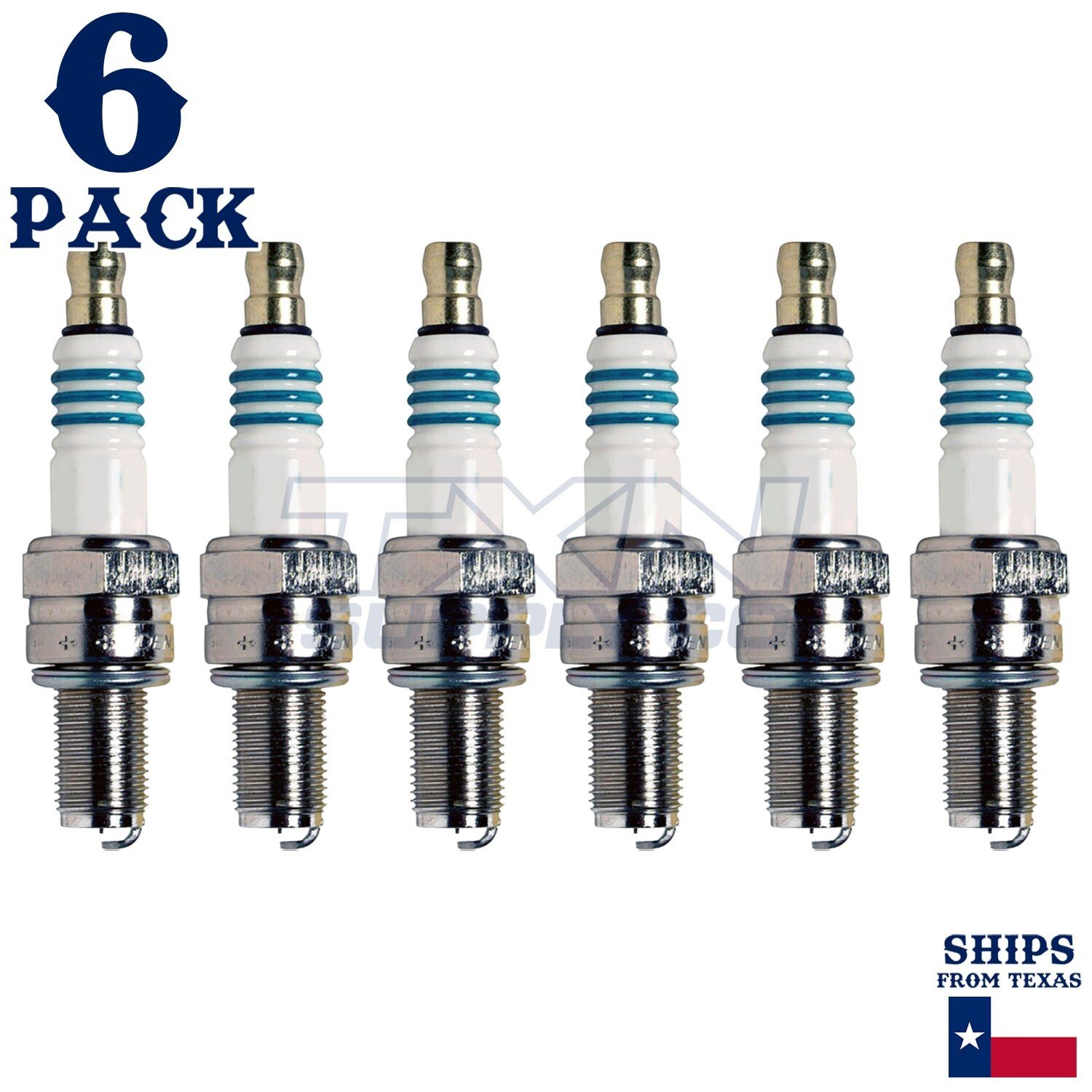 6 Pack Denso 5362 Iridium Power Spark PlugsÂ IU24