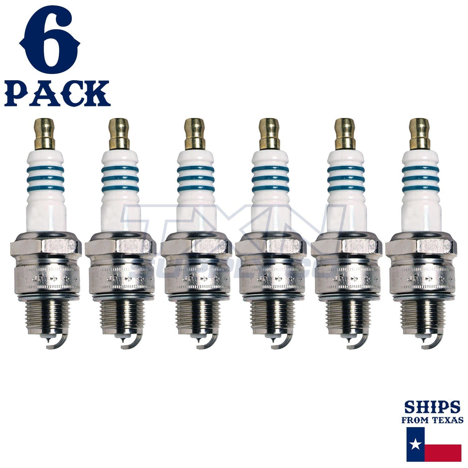 6 Pack Denso 5378 Iridium Power Spark PlugsÂ IWF20