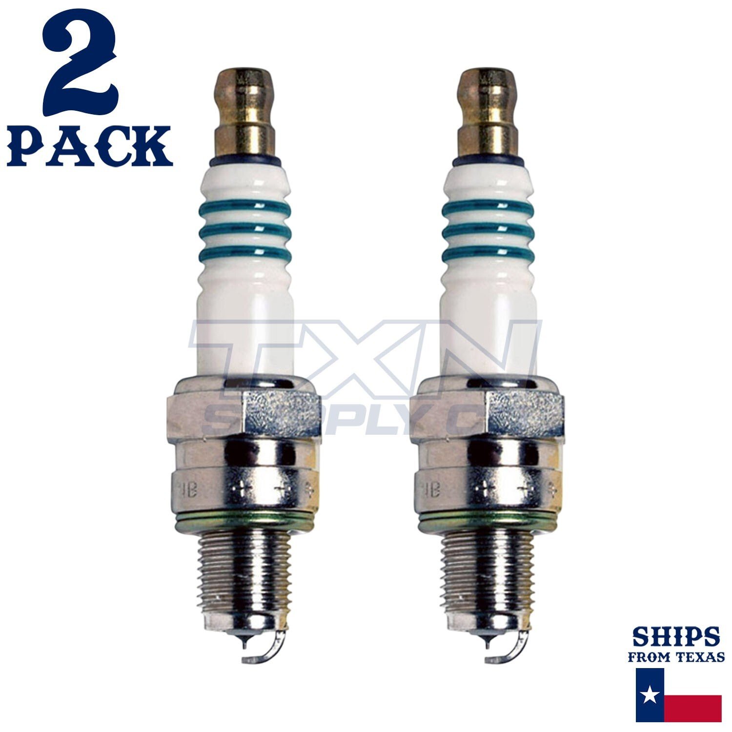 2 Pack Denso 5384 Iridium Power Spark PlugsÂ IUF24
