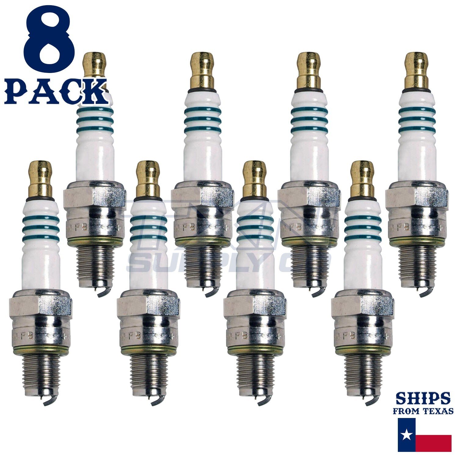 8 Pack Denso 5386 Iridium Power Spark Plugs IUF31A